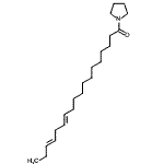 CAS#: 56630-44-5， (12E,15E)-1-(1-Pyrrolidinyl)-12,15-Octadecadien-1-One
