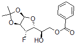 CAS#: 56632-74-7， 6-O-Benzoyl-3-Deoxy-3-Fluoro-1,2-O-Isopropylidene-alpha-D-Glucofuranose