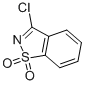 结构式 CAS# 567-19-1, 3-氯苯并[d]异噻唑 1,1-二氧化物