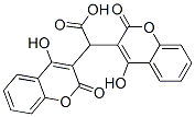 CAS 登录号：567-83-9， 4-羟基-alpha-(4-羟基-2-氧代-2H-1-苯并吡喃-3-基)-2-氧代-2H-1-苯并吡喃-3-乙酸