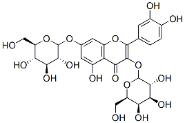 CAS#: 56782-99-1， Quercetin-3-O-Galactoside-7-O-Glucoside