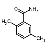 结构式 CAS# 5692-34-2, 2,5-二甲基苯甲酰胺