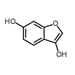CAS 登录号：572916-04-2， 1-苯并呋喃-3,6-二醇