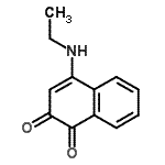 CAS#: 57404-52-1， 4-(Ethylamino)-1,2-Naphthalenedione