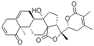 CAS#: 57423-72-0， (22R)-14,20,22-Trihydroxy-1-Oxoergosta-2,5,24-Triene-18,26-Dioic Acid 18,20:26,22-Dilactone