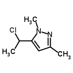 CAS#: 57527-85-2， 5-(1-Chloroethyl)-1,3-Dimethyl-1H-Pyrazole