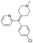 CAS#: 5781-37-3， 2-[(4-Chlorophenyl)-(1-Methyl-4-Piperidylidene)Methyl]Pyridine