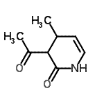 CAS#: 57839-75-5， 3-Acetyl-4-Methyl-3,4-Dihydro-2(1H)-Pyridinone