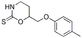 CAS#: 57841-31-3， 3,4,5,6-Tetrahydro-6-(p-Tolyloxymethyl)-2H-1,3-Oxazine-2-Thione