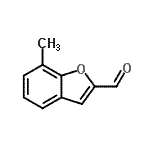 CAS#: 57897-70-8， 7-Methyl-1-Benzofuran-2-Carbaldehyde