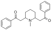 CAS#: 579-21-5， 2,2'-(1-Methyl-2,6-Piperidinediyl)Bis[1-Phenyl-(2R,6S)-rel-Ethanone]