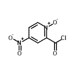 CAS 登录号：57948-55-7， 4-硝基-2-吡啶甲酰氯1-氧化物
