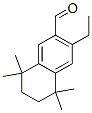 结构式 CAS# 58243-85-9, 3-乙基-5,6,7,8-四氢-5,5,8,8-四甲基萘-2-甲醛