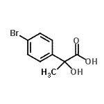 CAS 登录号：58244-32-9， 2-(4-溴苯基)-2-羟基丙酸