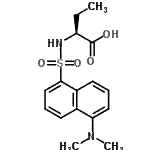 CAS 登录号：58260-76-7， (2S)-2-[[5-(二甲基氨基)-1-萘基]磺酰基氨基]丁酸