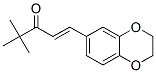 CAS 登录号：58344-35-7， 1-(2,3-二氢-1,4-苯并二氧杂环己-6-基)-4,4-二甲基-1-戊烯-3-酮