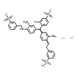 CAS#: 5844-09-7， Disodium 3-Chloro-4-({3-Methyl-4-[(3-Sulfobenzyl)Imino]-2,5-Cyclohexadien-1-Ylidene}{3-Methyl-4-[(3-Sulfonatobenzyl)Amino]Phenyl}Methyl)Benzenesulfonate