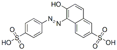 CAS#: 5859-11-0， 6-Hydroxy-5-[(4-Sulphophenyl)Azo]Naphthalene-2-Sulphonic Acid