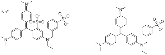 CAS 登录号：5863-53-6， 酸性蓝 13