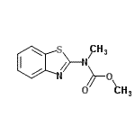 CAS#: 58663-62-0， Methyl 1,3-Benzothiazol-2-Yl(Methyl)Carbamate