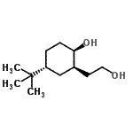 CAS#: 586977-46-0， (1R,2R,4R)-2-(2-Hydroxyethyl)-4-(2-Methyl-2-Propanyl)Cyclohexanol