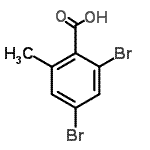 CAS#: 58707-03-2， 2,4-Dibromo-6-Methylbenzoic Acid