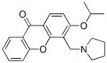 CAS 登录号：58741-68-7， 3-异丙氧基-4-[(1-吡咯烷基)甲基]-9H-氧杂蒽-9-酮