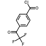 CAS 登录号：58808-60-9， 4-(三氟乙酰基)苯甲酰氯