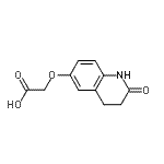 CAS 登录号：58898-54-7， [(2-氧代-1,2,3,4-四氢-6-喹啉基)氧基]乙酸