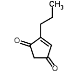 CAS 登录号：58940-74-2， 4-丙基-4-环戊烯-1,3-二酮