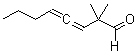CAS#: 590-71-6， 2,2-Dimethyl-3,4-Octadienal