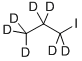 结构式 CAS# 59012-23-6, 1-碘丙烷-D7