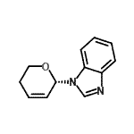 CAS 登录号：59042-09-0， 1-[(2S)-5,6-二氢-2H-吡喃-2-基]-1H-苯并咪唑