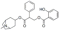 CAS 登录号：5908-95-2， 阿托品水杨酸盐