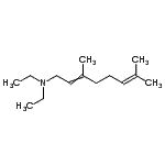 CAS#: 59117-55-4， N,N-Diethyl-3,7-Dimethyl-2,6-Octadien-1-Amine