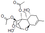 CAS#: 59121-84-5， 4beta,15-Diacetoxy-12,13-Epoxytrichothec-9-Ene-3alpha,7alpha-Diol