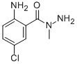CAS 登录号：59169-70-9， 1-(2-氨基-5-氯苯甲酰基)-1-甲基肼
