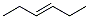 structure of CAS# 592-47-2, trans-3-Hexene;Hex-3-Ene;(E)-3-Hexene;3-Hexene, (E)-