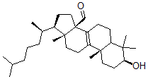 CAS#: 59200-40-7， Lanosten-3-Ol-32-Al