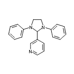 CAS 登录号：59282-03-0， 3-(1,3-二苯基-2-咪唑烷基)吡啶