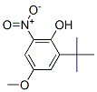 CAS#: 59282-34-7， 2-tert-Butyl-4-methoxy-6-nitrophenol