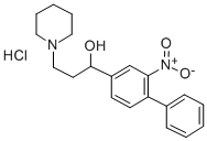 CAS#: 59401-30-8， alpha-(2-Nitro-4-Biphenylyl)-1-Piperidinepropanol Hydrochloride