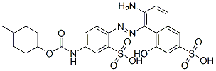CAS#: 59405-30-0， 6-Amino-4-Hydroxy-5-[[4-[[[(4-Methylcyclohexyl)Oxy]Carbonyl]Amino]-2-Sulphophenyl]Azo]Naphthalene-2-Sulphonic Acid
