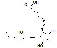 CAS#: 59476-66-3， 20-Methyl-13,14-(Didehydroprostaglandin) F2alpha