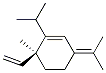 CAS#: 5951-67-7, (6S)-6-Ethenyl-6-Methyl-1-Propan-2-Yl-3-Propan-2-Ylidene-Cyclohexene