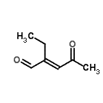 CAS#: 595606-43-2， (2E)-2-Ethyl-4-Oxo-2-Pentenal