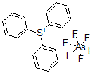 CAS 登录号：59634-20-7， 三苯基锍六氟砷酸盐