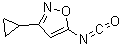 CAS 登录号：59669-74-8， 3-环丙基-5-异氰酸-1,2-恶唑