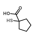 CAS#: 59679-20-8， 1-Sulfanylcyclopentanecarboxylic Acid