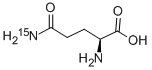 结构式 CAS# 59681-32-2, L-谷氨酰胺-酰胺-15N